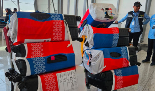 Nggak Kira-kira! Bea Cukai Arab Saudi Sita 1.000 Bungkus Rokok di Bagasi Jemaah Haji Indonesia