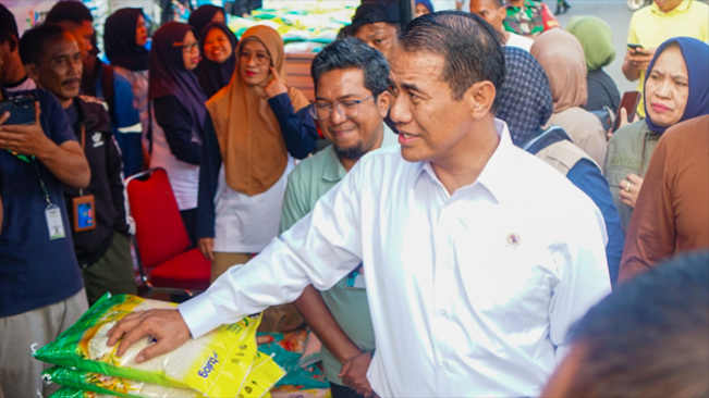 Operasi Pasar Besar-besaran se-Indonesia, Mentan: Harga Beras Turun dalam Dua Pekan ke Depan