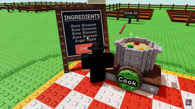 Resep Cake Divine–Prismatic di Grow A Garden, Pakai Banana atau Sugar Apple?