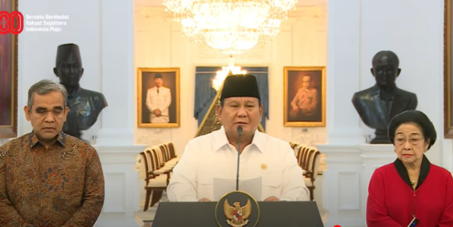 Pernyataan Lengkap Pidato Presiden Prabowo Singgung Adanya Gejala Makar dan Terorisme