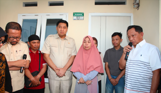 Keluarga alm Affan Setiawan, Driver Ojol, Terima Rumah Baru di Pesona Kahuripan 10 Cileungsi Bogor