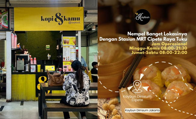 Cabang Dekat MRT Cipete Ikut Terbakar, Ini Lokasi Lain Kopka dan Kaybun