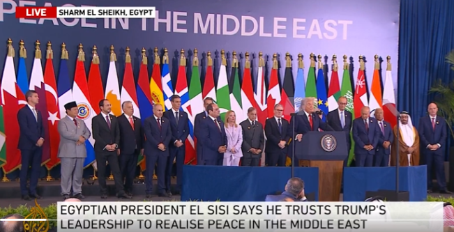 Trump Teken Kesepakatan Damai Israel-Hamas di Mesir, Perang sudah Berakhir!