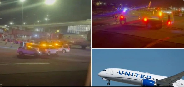 Dua Pesawat United Airlines Bertabrakan 328 Penumpang Selamat