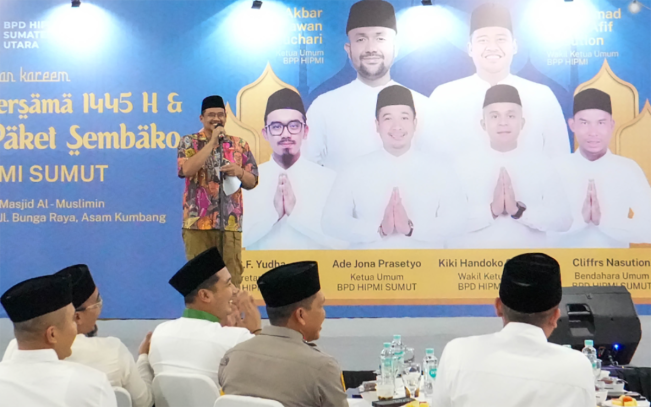 Bobby Nasution Berharap Ikatan Kekeluargaan HIPMI Sumut Tetap Terjaga