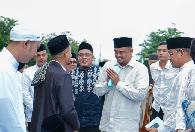 Bobby Nasution Ajak Masyarakat Maknai Idulfitri dengan Saling Memaafkan