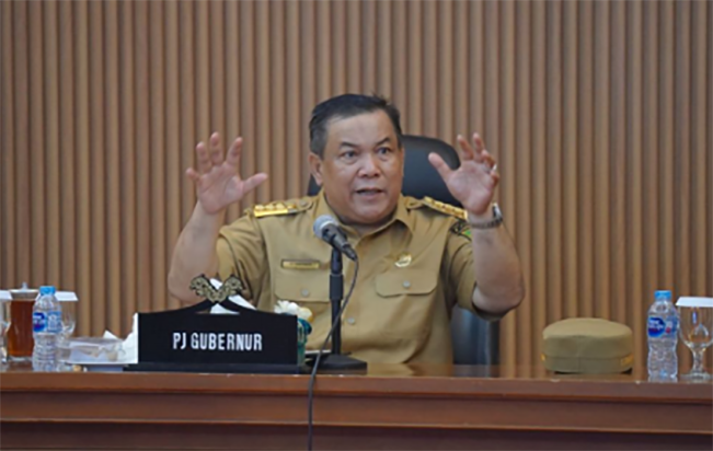 Di Hadapan KPK, Pj Gubri Paparkan Upaya Pencegahan Korupsi Terintegrasi