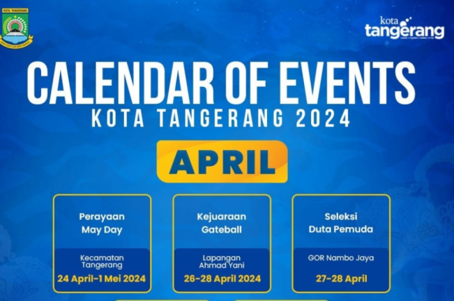 Ini 5 Event Besar yang Digelar di Kota Tangerang Bulan April
