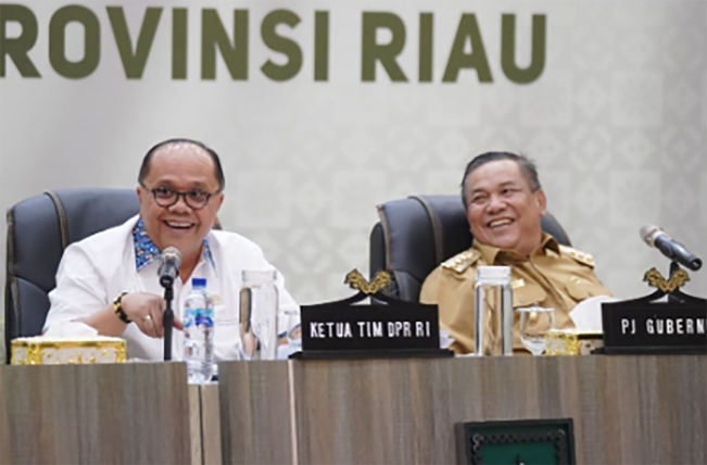 Evaluasi Pemilu dan Persiapan Pilkada 2024, Tim Komisi II DPR RI Kunker di Riau