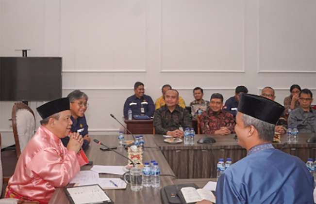 Bicarakan Rencana Industri Hulu Migas 2024, SKK Migas Bertemu Pj Gubernur Riau