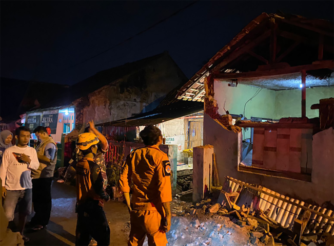 Update Gempa Garut: Jumlah Kerusakan Bangunan Capai 110 Unit