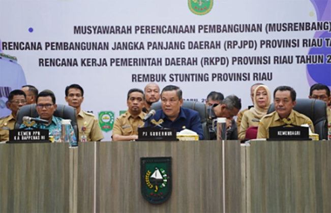 Pemprov Riau Gelar Musrenbang RPJPD Riau 2025-2045