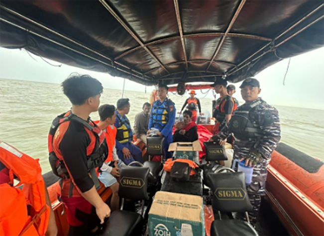Kecelakaan Kapal di Peraian Pulau Rangsang, 9 Orang dalam Pencarian