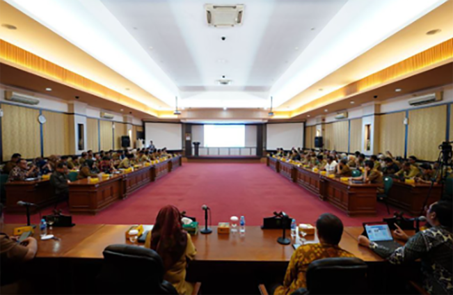 KPK Gelar Rakor Indeks Perilaku Anti Korupsi di Kantor Gubernur Riau