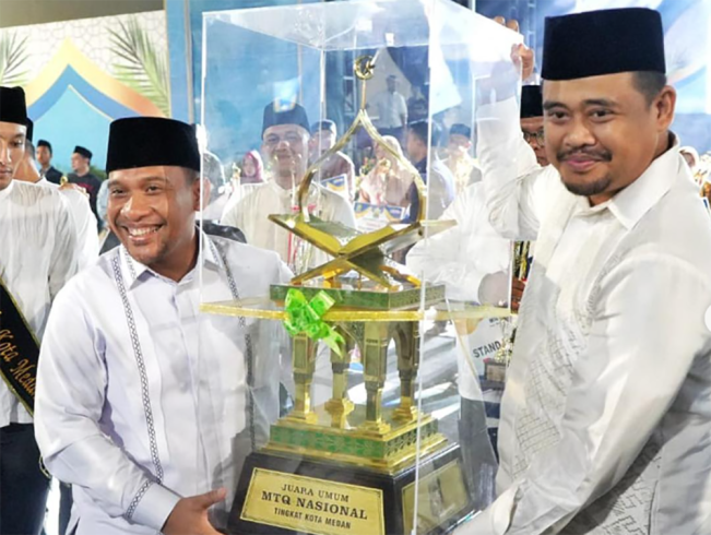 Medan Selayang Juara Umum MTQ ke-57, Bobby Nasution Beri Pesan Begini..