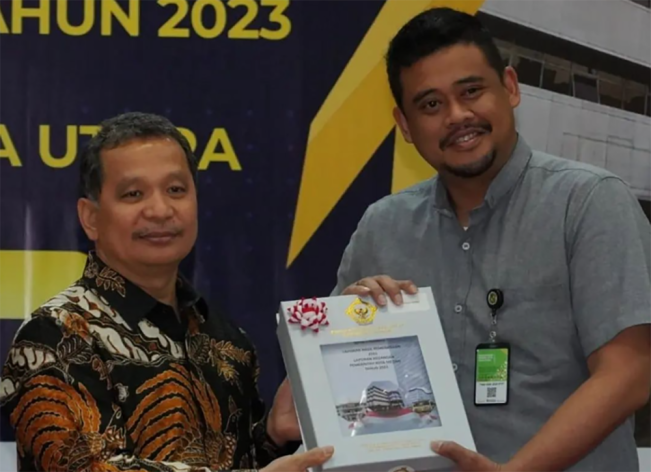 Bobby Nasution Semringah Pemkot Medan Empat Tahun Berturut-turut Raih WTP