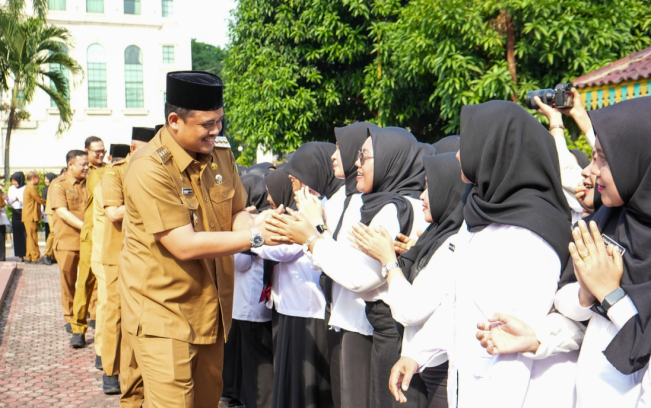 Bobby Nasution Lantik 679 PPPK Pemko Medan