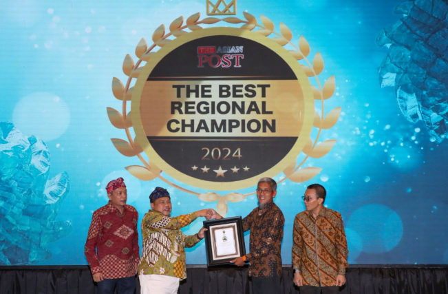 Jateng Raih 3 Penghargaan The Best Regional Champion 2024
