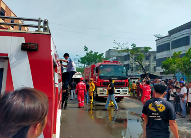 Ruko di Mandau Terbakar, Satu Keluarga Meninggal Dunia
