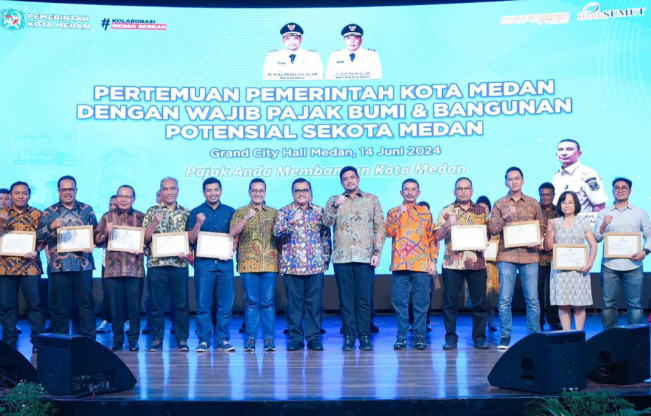Bertemu dengan 150 WP Potensial, Wali Kota Bobby Harap PBB Rp126 Miliar
