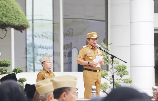 Hassanudin Minta ASN Dukung Agus Fatoni Pj Gubernur Sumut yang Baru