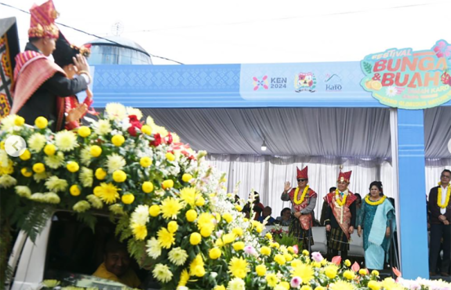 Indahnya Festival Bunga dan Buah Karo 2024, Target 80 Ribu Wisatawan