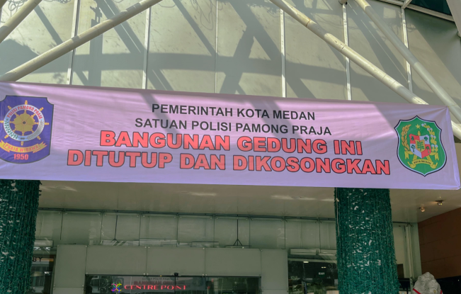 Bobby Pastikan Bongkar Mall Centre Point jika tak Bayar Pajak 26 Juli