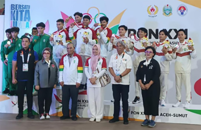 Horeee! Riau Raih Emas Perdana dari Cabor Senam PON XXI, KONI: Targetnya 3 Emas!