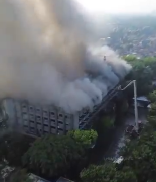 Gedung Bakamla RI Kebakaran, Diduga Karena Korsleting Listrik