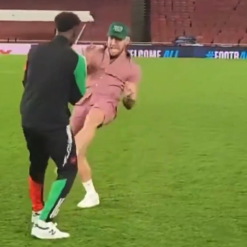 'Berantem' dengan Bukayo Saka, Arsenal Dibuat Jengkel oleh Kelakuan Conor McGregor