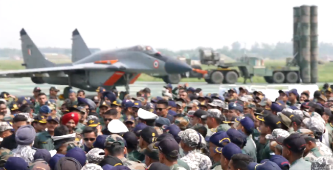 Tentara India. (Twitter @mygovindia)