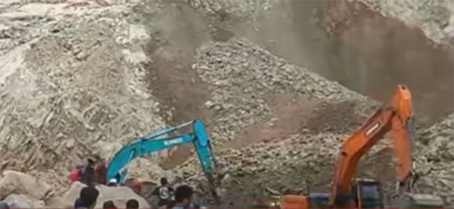 Tambang Gunung Kuda Cirebon Longsor, Diduga Puluhan Penambang Tertimbun