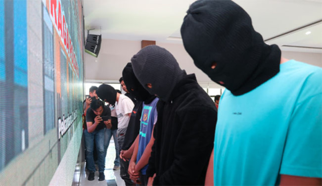 Viral Kejahatan Gang Motor di Pekanbaru, Polisi Gercep Cokok 8 Orang Ternyata Anak di Bawah Umur