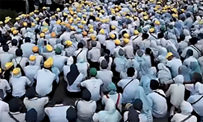 Karyawan PT Sritex yang di-PHK /Foto: Youtube Tempo