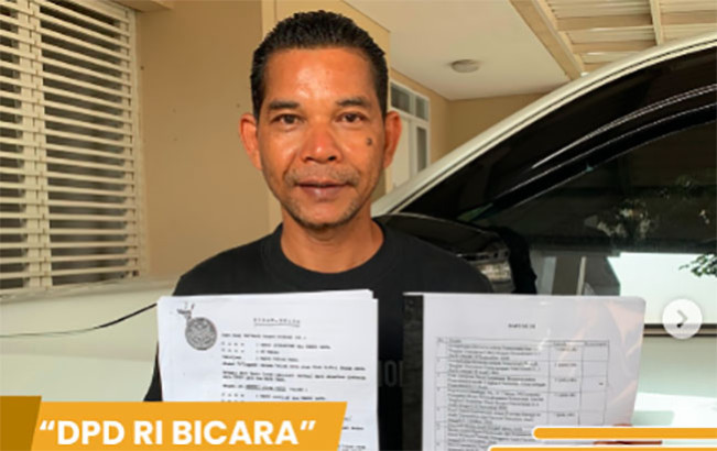 Azhari Cage, Anggota DPD RI asal Aceh/Foto: DPD RI