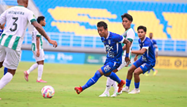 Aksi PSPS Pekanbaru/Foto: mediacenter.riau