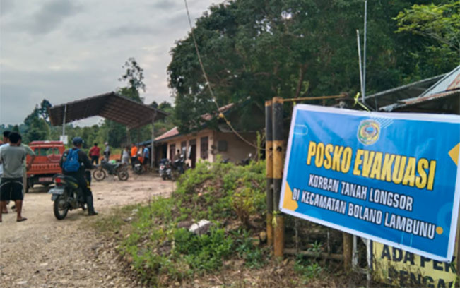 Longsor di Kabupaten Parigi Moutong, 7 Orang Dilaporkan Hilang Tertimbun