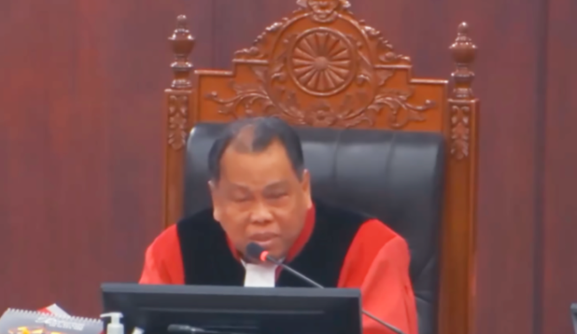Hakim Konstitusi Arief Hidayat/Foto: tangkap layar,di