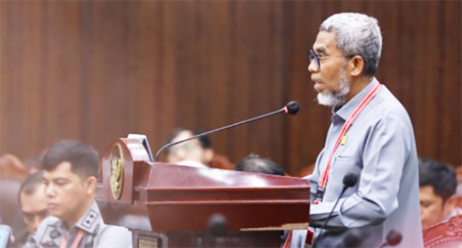 Dirjen Kekayaan Intelektual Kementerian Hukum Razilu/Foto: Humas MK