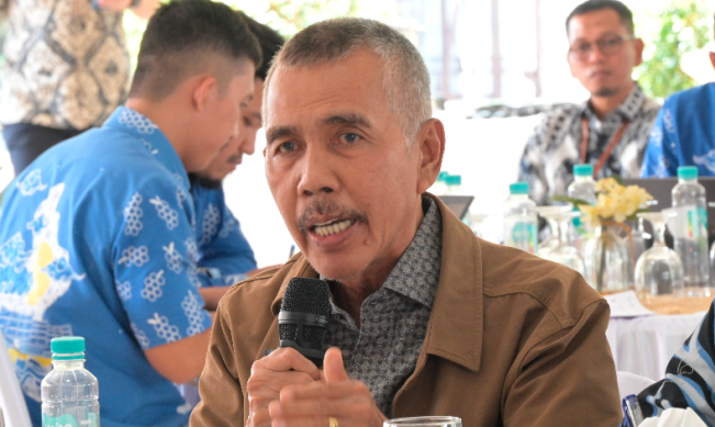 Anggota Komisi V DPR RI Ishak Mekki saat mengikuti agenda Kunjungan Kerja Spesifik Komisi V DPR RI ke Ogan Ilir, Sumatera Selatan, Kamis (3/7/2025). Foto: dok DPR/Saum/vel