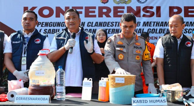 Laboratorium Narkoba di Meruya Selatan Jakarta Barat Digerebek Pelaku Terancam Hukuman Mati Salah Satunya WNA