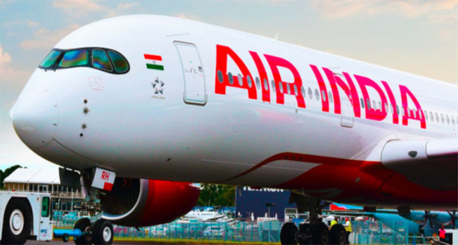 Pesawat Air India. (Instagram @airindia)