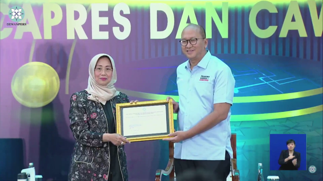Tandatangani Komitmen, Tiga Capres Siap Dukung Kebebasan Pers