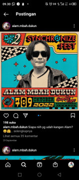 Alam Guncang Syncrhonize Fest, Lagu Mbah Dukun Dinyanyikan Dua Kali