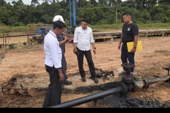 Pipa Minyak PT Bumi Siak Pusako Meledak, Seorang Pekerja Tewas
