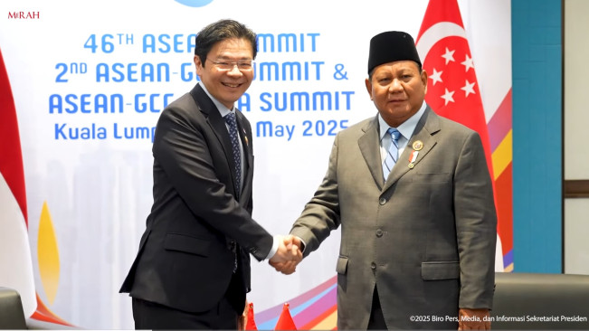 Prabowo Bertemu PM Singapura di Sela-sela KTT ASEAN, Ini yang Dibahas