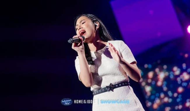 Vanessa Zee Akui Nervous Tampil Perdana di Panggung Live Showcase Indonesia Idol Sesi XIII