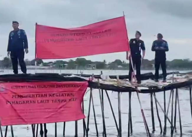 Tegas! Ini 3 Perintah Prabowo Terhadap Pagar Laut Misterius di Tangerang