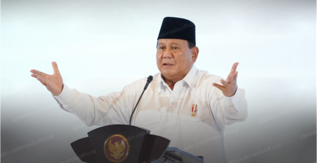 Seloroh Prabowo ke Kadin: Semua Kira Jadi Presiden Enak? Jadi Presiden Gak Boleh Flu