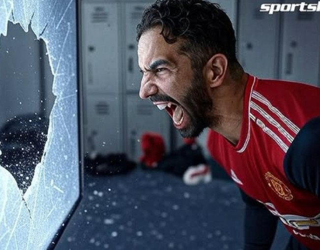 Terkuak Juga, Ruben Amorim Ternyata Ngamuk Besar Hingga Merusak TV Usai MU Dipecundangi Brighton, Loh Kok?